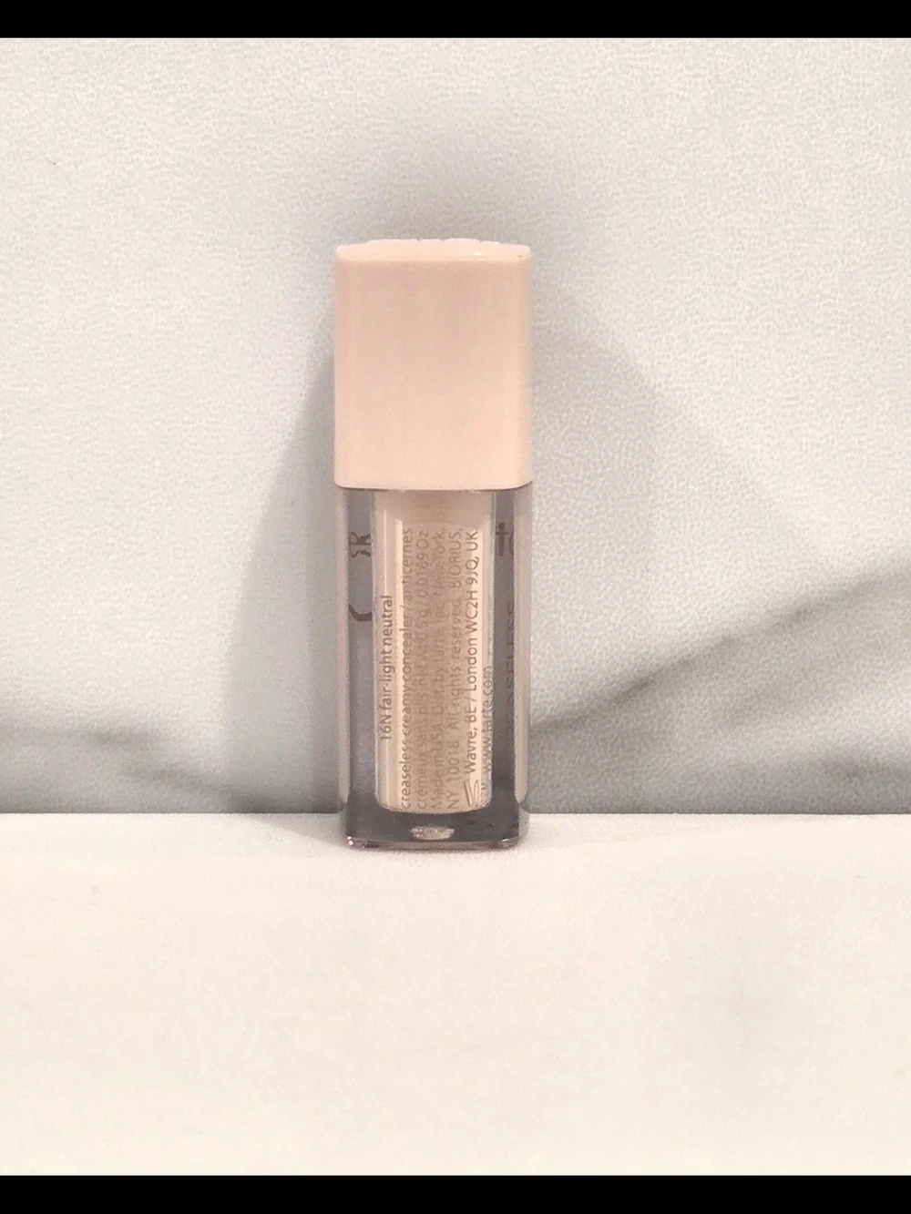 2 x TARTE Mini Creaseless Creamy Concealer In 16N Fair Light Neutral .5g Ea. NEW